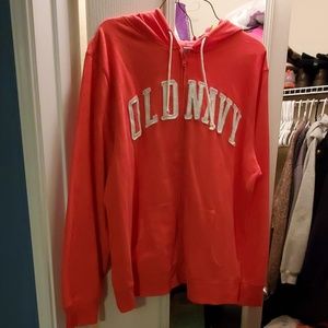 Orange old navy sweater
